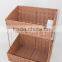 custom durable using handmade display paper basket for home decor