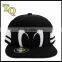 hip hop style mesh with embroidery custom made snapback hats wholesale