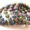 2015 Fall Winter New design Metallic Natural Semi Precious Stone Beads Bracelet