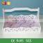 New rectangular open lid plastic gift basket decorations with handle