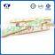 2016 New style wood 15cm ruler with 4c paper for school kids