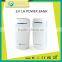 New arrival 5200mAh 18650 power bank lithium recharge battery for mobile phone with convenient LED flash torch