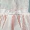 pink satin embroidered mesh adorable girls dresses good quality kids bridesmaid dress beautiful flower girl dress for 2-16yrs
