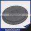 black round slate food serving plates/slate stone slate serving plate/natural slate plate for kitchen