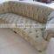 French Style Home Furniture Classic Fabric Sofa, Chestfield Sofa for Livingroom Sofa Furniture