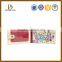 Cartoon image printed latest design ladeis custom leather purse with strap