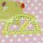 stationery protractor with swing arm,color received may vary