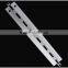 Wall display fixture aluminum perforated channel