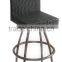 Commercial use humanization armrest rattan wicker office chairs YC116