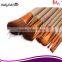 12pcs Naked make up brushes professional manufacturers china