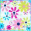 custom design small flower printed polyamide elastane swimwear fabric