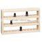 2016 FSC trade assurance new design custom antique wooden essential oil display rack