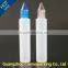 China factory 20ml pe pen shape dropper bottle,plastic unicorn bottle,PE Pen bottle