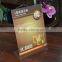 China  gold supplier acrylic risers display