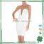 High quality white bandage dress sexy V metal girls party tube dress