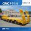 CIMC Multi Axle Excavator Loading Tow Low Deck Lowboy Trailer for sale