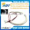 6000K Xenon White 145mm 131mm Semi ring Halo Ring LED Ring Headlight for BMW E36 E38 E39 E46 without projector 78SMD 66SMD