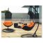 resin wicker outdoor hanging lounge chair