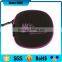 Eva Earphone Earbud Travel Case With Purple Zipper
