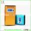 2016 Hotselling 10000mah display LCD power bank charger for cell phone