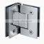 Stainless Steel 180 Degree Glass Clamp Shower Door Hinge