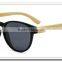 2015 Retro Bamboo Sunglasses Men Mirror Glasses Plastic Frame Sunglasses With High Quality