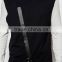 DaiJun oem fashion slice men 100% cotton zip up blank sleeveless hoodies