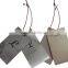 Embossing Price tag/jeans hang tags/paper hang tag/swing tag for clothing/garment/shoes