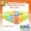 Child safety decorative indoor plastic fence portable fence for child indoor