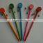 best selling wooden toy drum pencil with logo printing