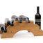 Bamboo Fashional Personal Wine Holder, Creative Bridge Display Wine Rack