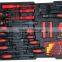 aluminium trolley case 186pcs hand tool set
