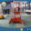 One mast aluminum lift table/home mini electric ladder lift