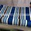 PVC stripes colorful polyester tarpaulin roll packing