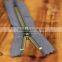 Bronze Plating Color Metal Zipper, Eco-friendly, Closed-end, 3#