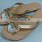 Latest Ladies Fashion Flat Slipper Sandals With Bow