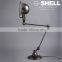 Industrial LED Adjustable Swing Arm Desk Light