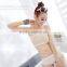 Ginie Bra white/nude/black A strapless bra with Wrapped chest/bust out