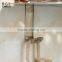 Simpe-style Bathroom accessories stainless steel 304 chrome plating 2 tire corner basket for bathroom storage