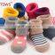 0-36 months Striped soft terry baby infant newborn thick socks keep warm spring autumn warm terry infant socks