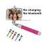 Hot Seller Portable Wireless Foldable Holder Selfie Stick with Mirror