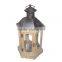 Small camping wooden lantern garden decoration