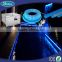 Pool, pond, spa using waterproof fiber pool light with LED light source,cable, fiber optic channel
