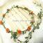 2015 Beautiful floral hairband headband, flower tiara, girls bride garland hairband