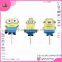 Despicable Me Minions/Hello Kitty Vanilla Flavor Easter Marshmallow Lollipops Candy