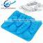 Food Grade silicone ice cube tray titanic