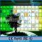 waterproof plastic rgb color changing event display decorative illuminated storage diy cube shelf