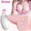 skineat newest technology wireless remote control medical silicone intelligent chest massage instrument for women breast