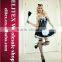 2015 fashion new arrival adult lady's sexy maid costume