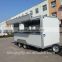 mobile electrical&gas griddle food cart mobile food with wheels